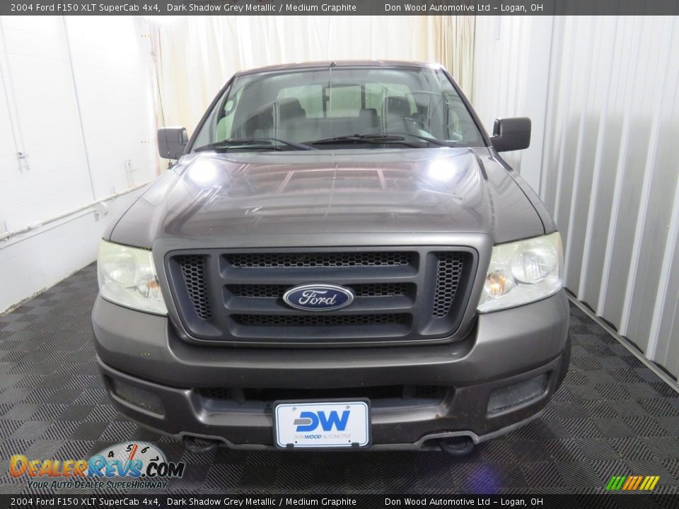 2004 Ford F150 XLT SuperCab 4x4 Dark Shadow Grey Metallic / Medium Graphite Photo #5