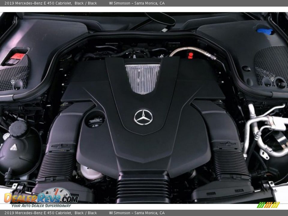2019 Mercedes-Benz E 450 Cabriolet Black / Black Photo #8