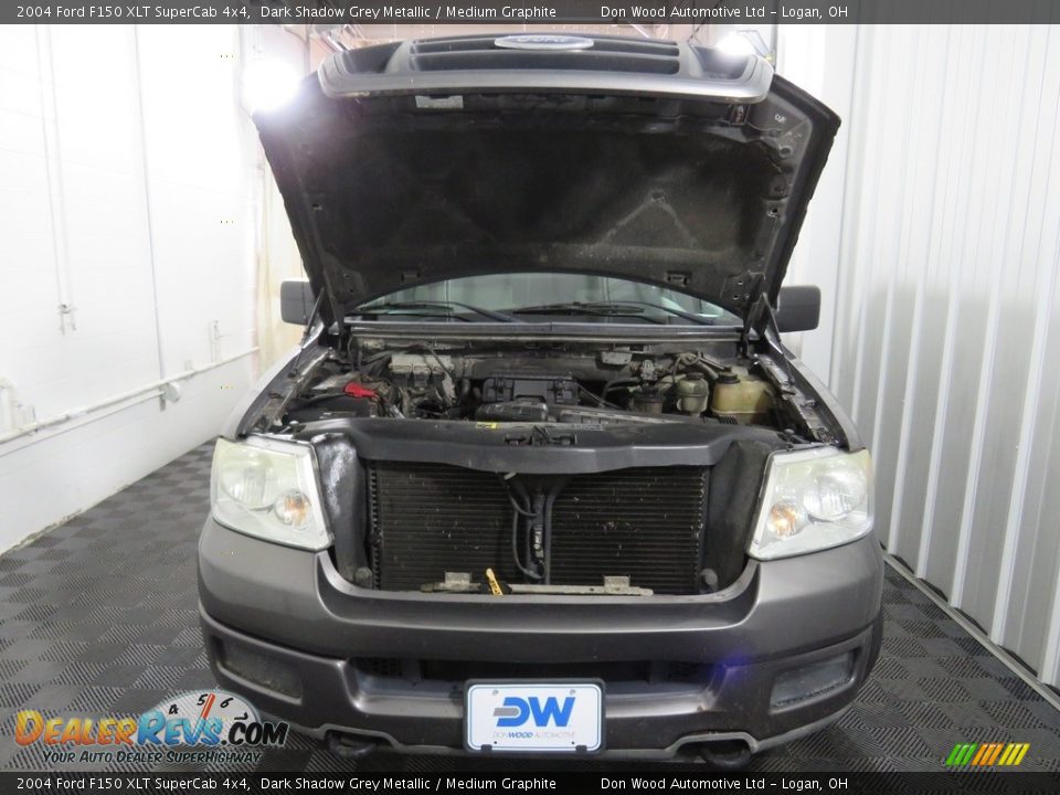 2004 Ford F150 XLT SuperCab 4x4 Dark Shadow Grey Metallic / Medium Graphite Photo #6