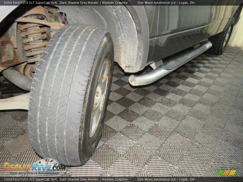 2004 Ford F150 XLT SuperCab 4x4 Dark Shadow Grey Metallic / Medium Graphite Photo #9