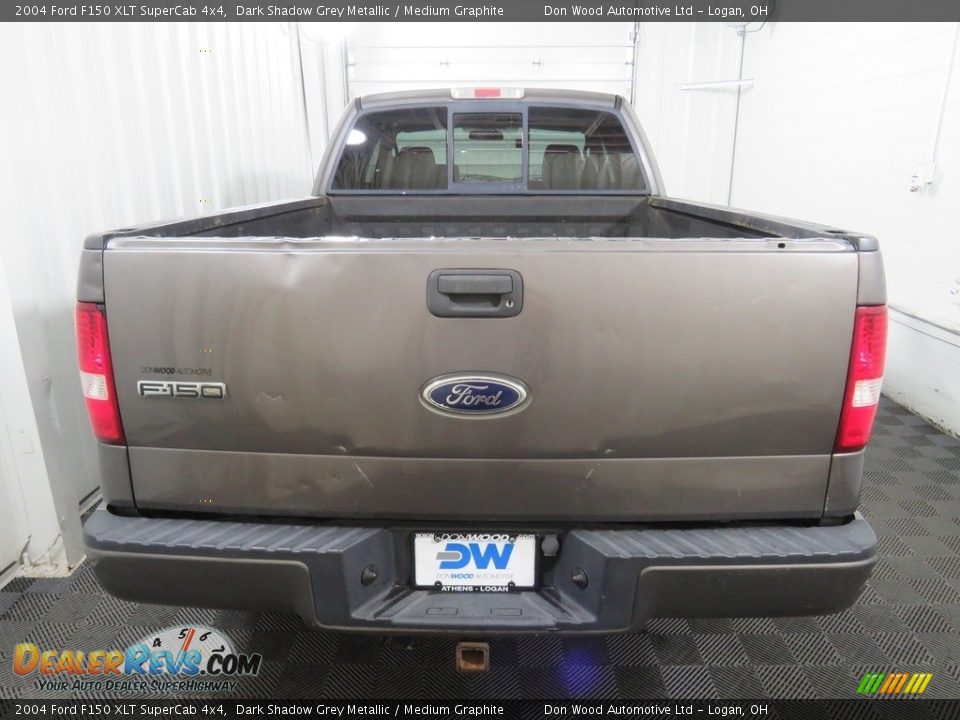 2004 Ford F150 XLT SuperCab 4x4 Dark Shadow Grey Metallic / Medium Graphite Photo #12