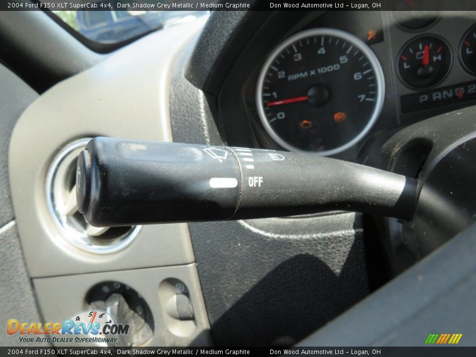 2004 Ford F150 XLT SuperCab 4x4 Dark Shadow Grey Metallic / Medium Graphite Photo #20
