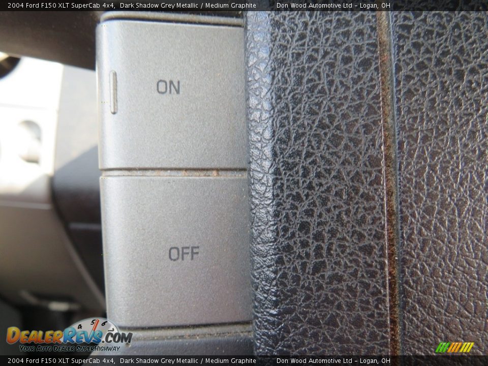 2004 Ford F150 XLT SuperCab 4x4 Dark Shadow Grey Metallic / Medium Graphite Photo #21