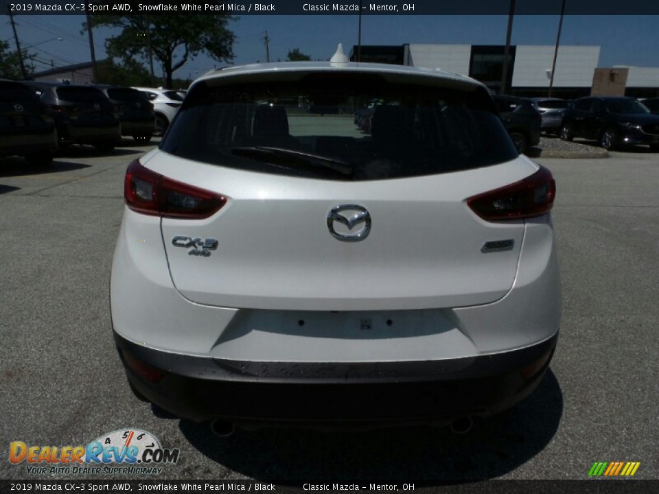 2019 Mazda CX-3 Sport AWD Snowflake White Pearl Mica / Black Photo #7