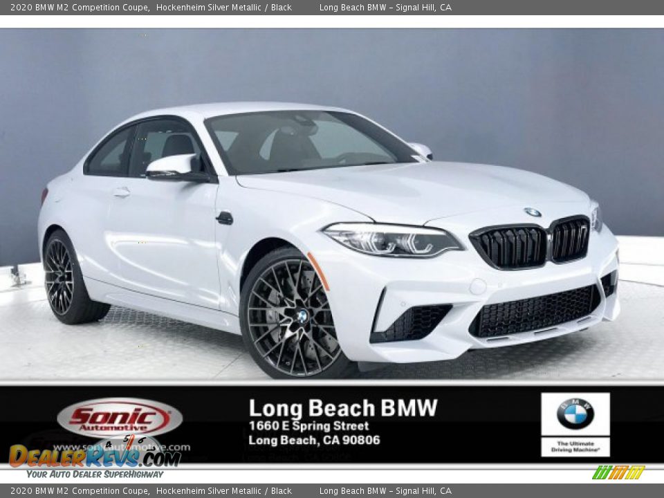 2020 BMW M2 Competition Coupe Hockenheim Silver Metallic / Black Photo #1