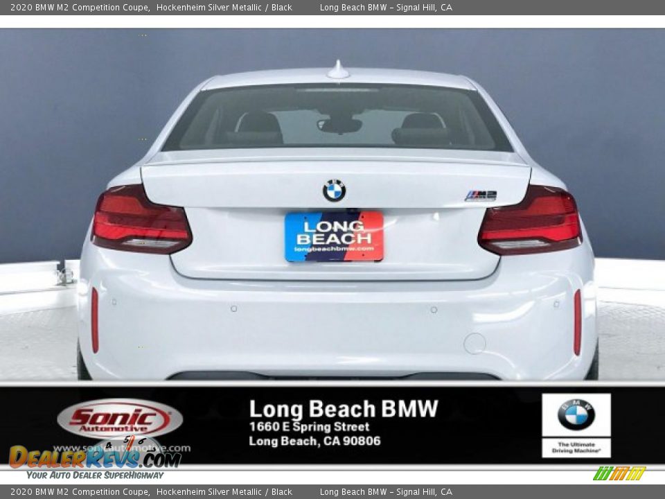 2020 BMW M2 Competition Coupe Hockenheim Silver Metallic / Black Photo #3