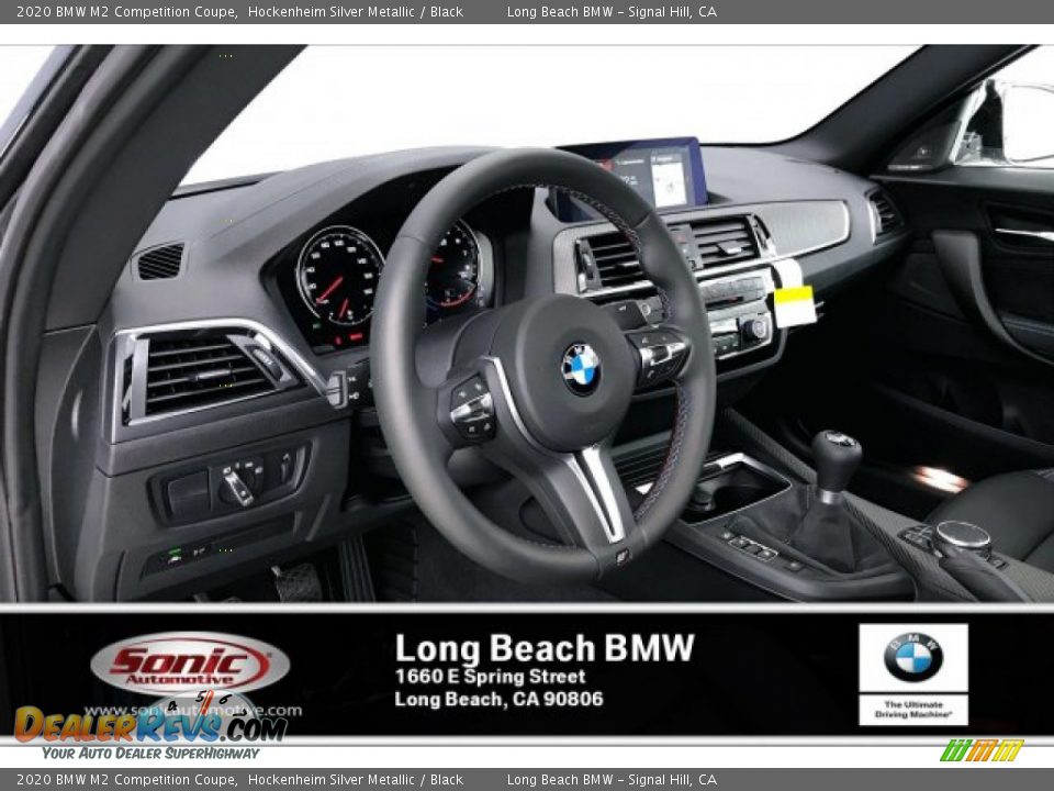 2020 BMW M2 Competition Coupe Hockenheim Silver Metallic / Black Photo #4