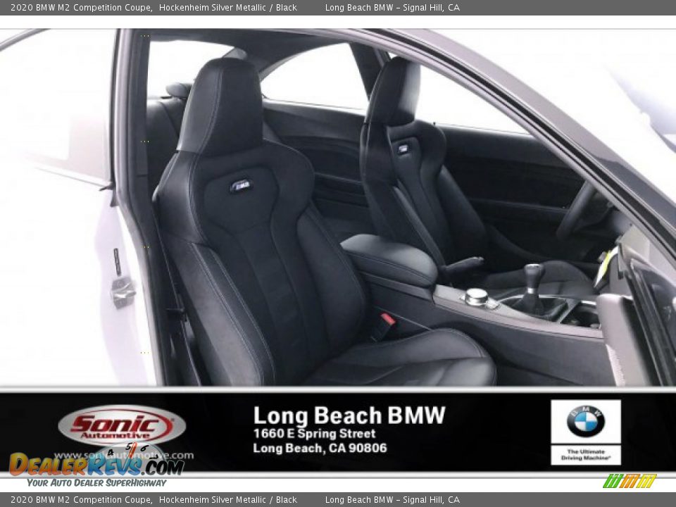 2020 BMW M2 Competition Coupe Hockenheim Silver Metallic / Black Photo #7