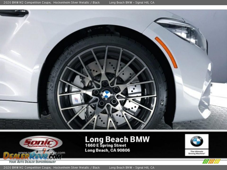 2020 BMW M2 Competition Coupe Hockenheim Silver Metallic / Black Photo #9