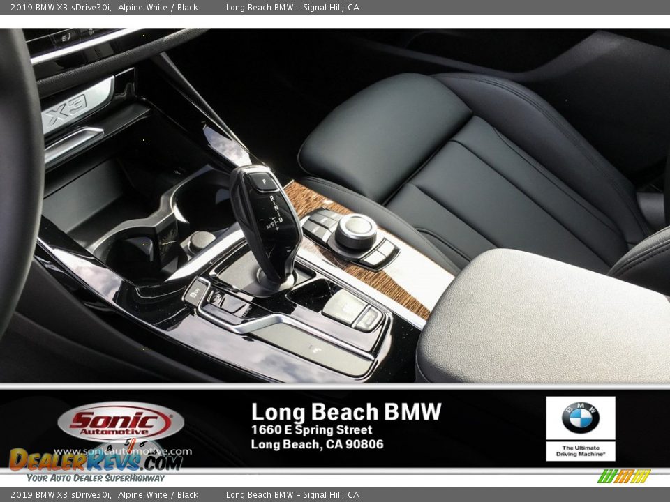 2019 BMW X3 sDrive30i Alpine White / Black Photo #7