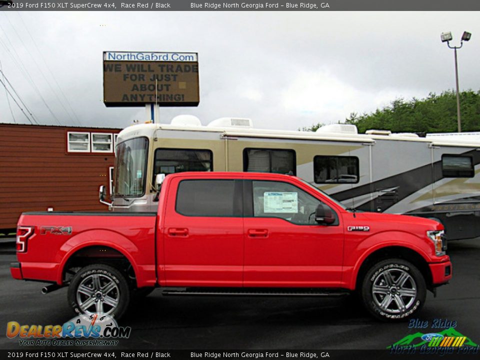 2019 Ford F150 XLT SuperCrew 4x4 Race Red / Black Photo #6