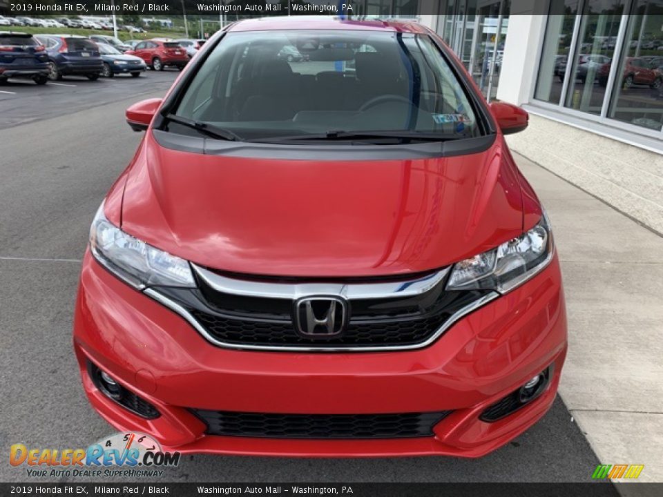 2019 Honda Fit EX Milano Red / Black Photo #3