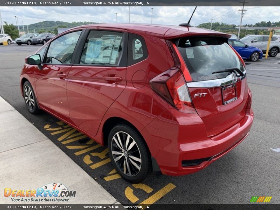2019 Honda Fit EX Milano Red / Black Photo #5