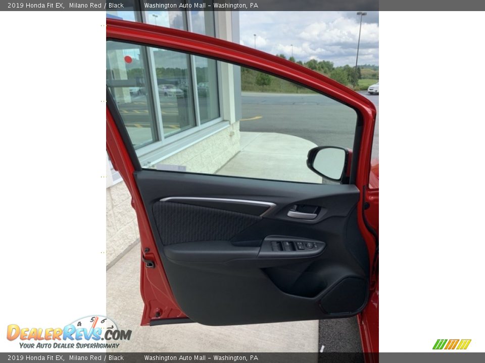 2019 Honda Fit EX Milano Red / Black Photo #10