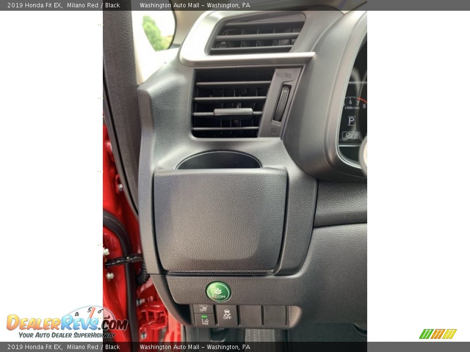 2019 Honda Fit EX Milano Red / Black Photo #12