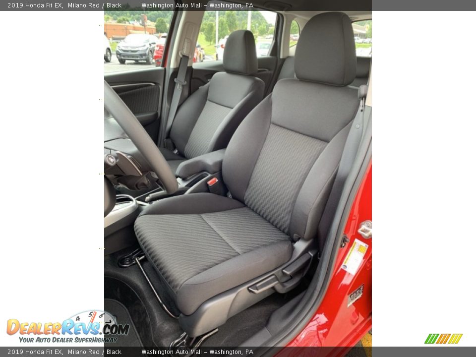 2019 Honda Fit EX Milano Red / Black Photo #14