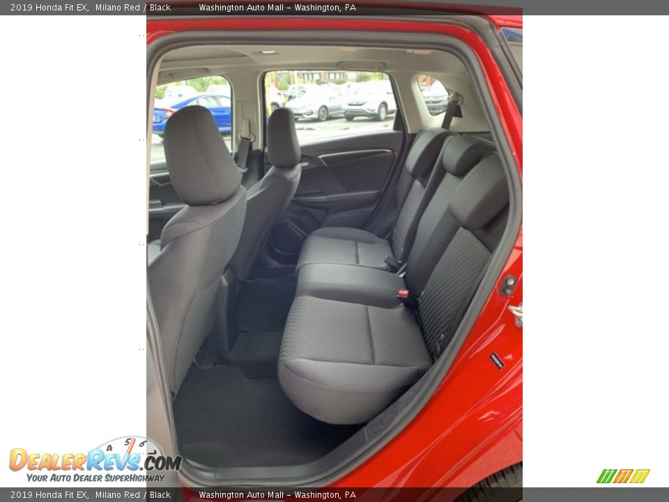 2019 Honda Fit EX Milano Red / Black Photo #19