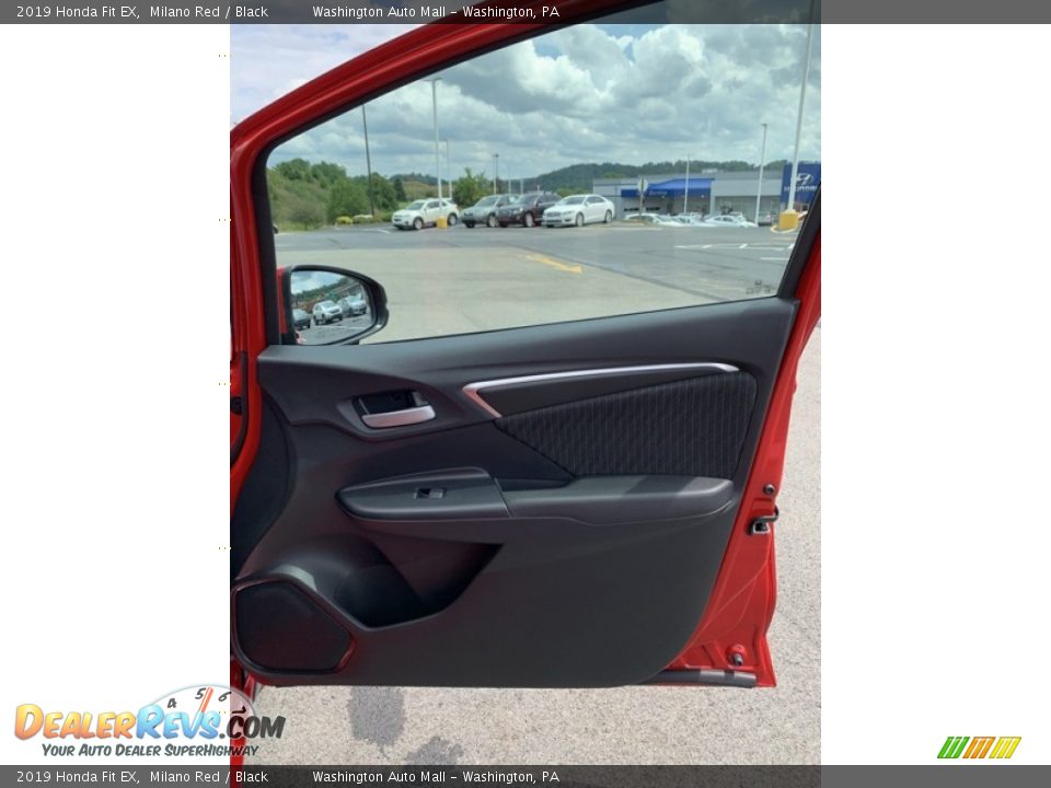 2019 Honda Fit EX Milano Red / Black Photo #25