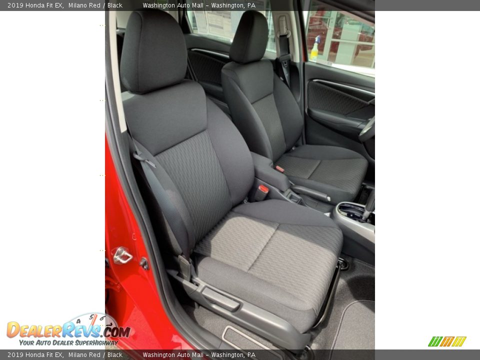 2019 Honda Fit EX Milano Red / Black Photo #26