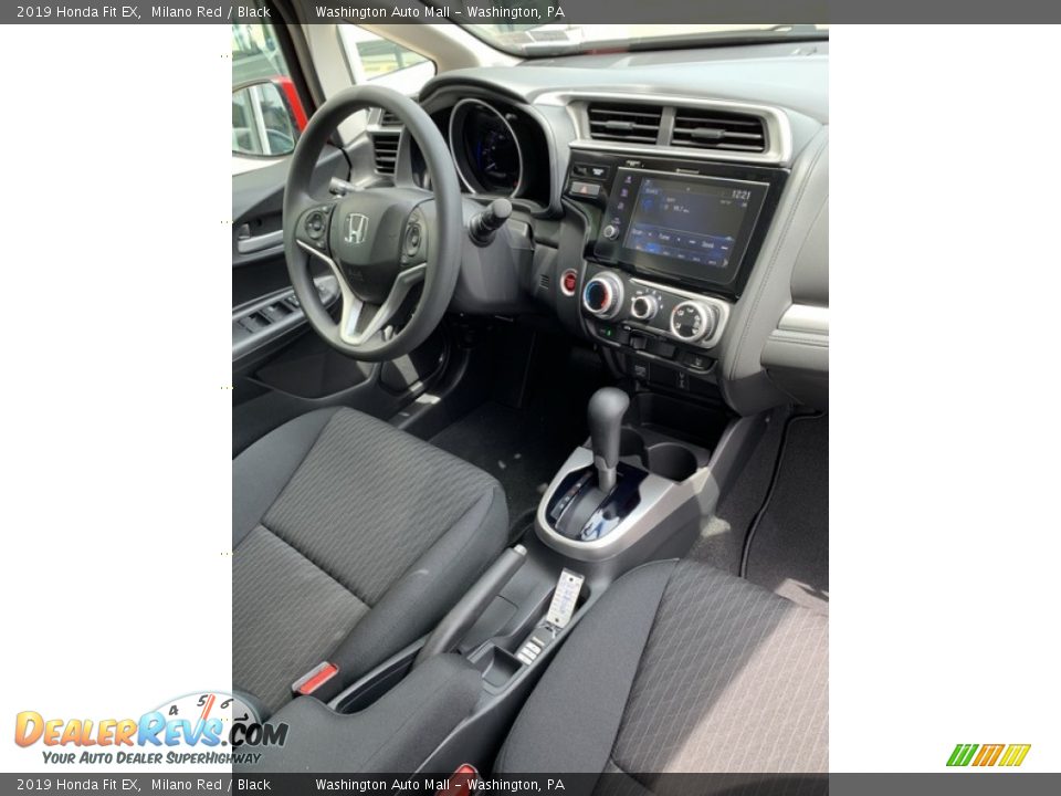 2019 Honda Fit EX Milano Red / Black Photo #27