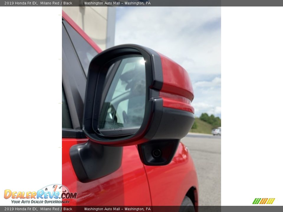 2019 Honda Fit EX Milano Red / Black Photo #28
