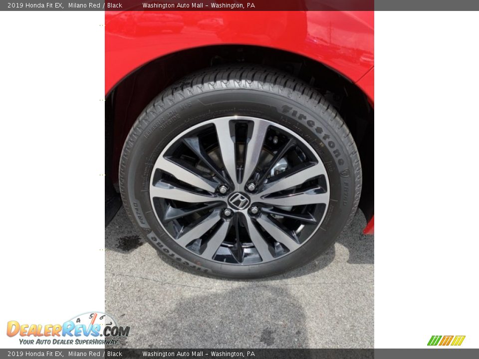 2019 Honda Fit EX Milano Red / Black Photo #29