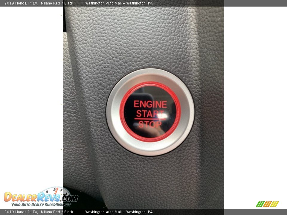 2019 Honda Fit EX Milano Red / Black Photo #35