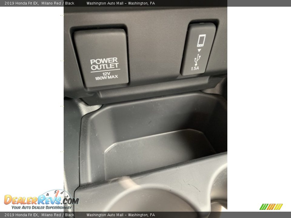 2019 Honda Fit EX Milano Red / Black Photo #36