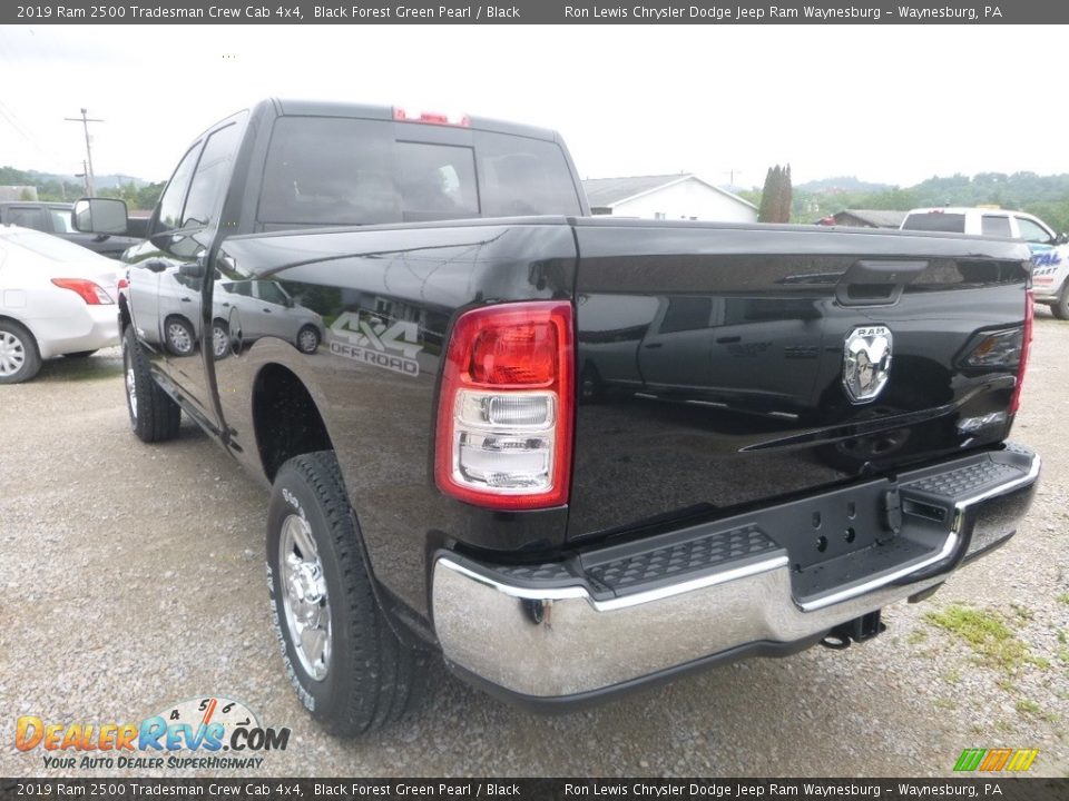 2019 Ram 2500 Tradesman Crew Cab 4x4 Black Forest Green Pearl / Black Photo #3