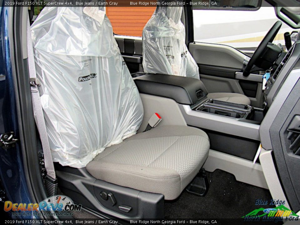 2019 Ford F150 XLT SuperCrew 4x4 Blue Jeans / Earth Gray Photo #11