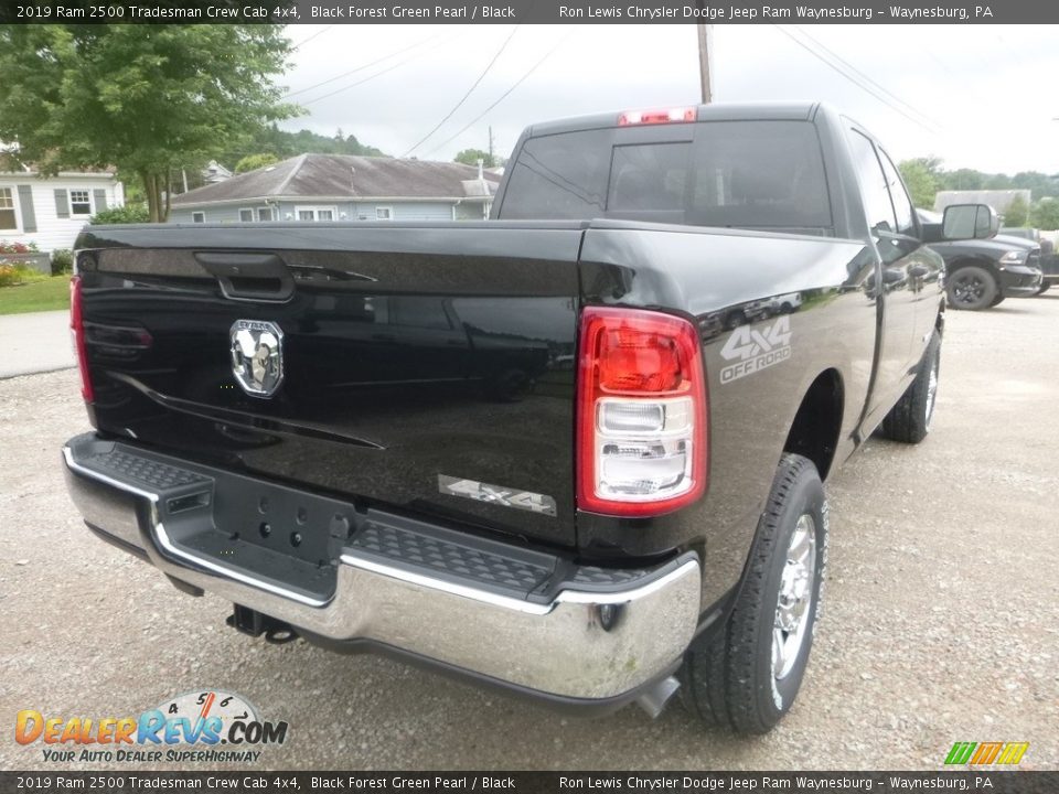 2019 Ram 2500 Tradesman Crew Cab 4x4 Black Forest Green Pearl / Black Photo #5