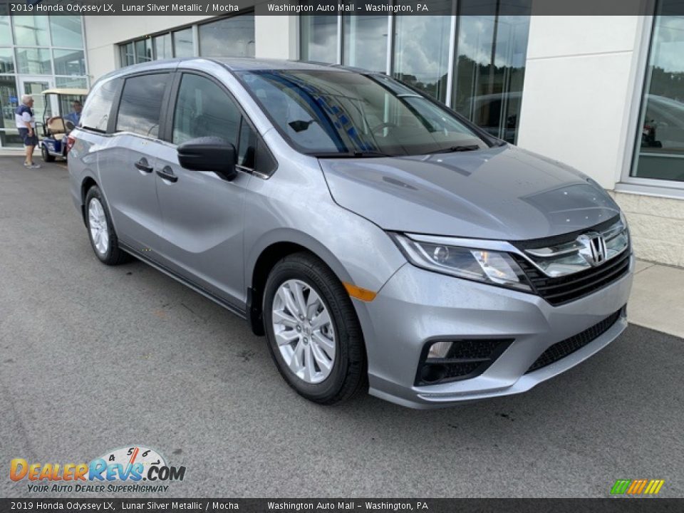 2019 Honda Odyssey LX Lunar Silver Metallic / Mocha Photo #2