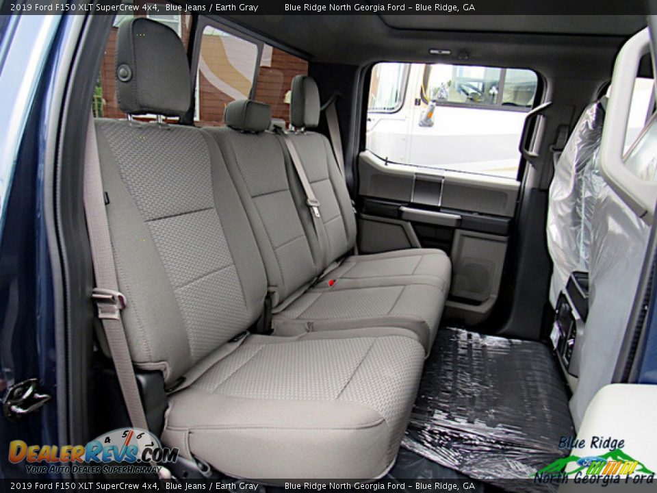 2019 Ford F150 XLT SuperCrew 4x4 Blue Jeans / Earth Gray Photo #12