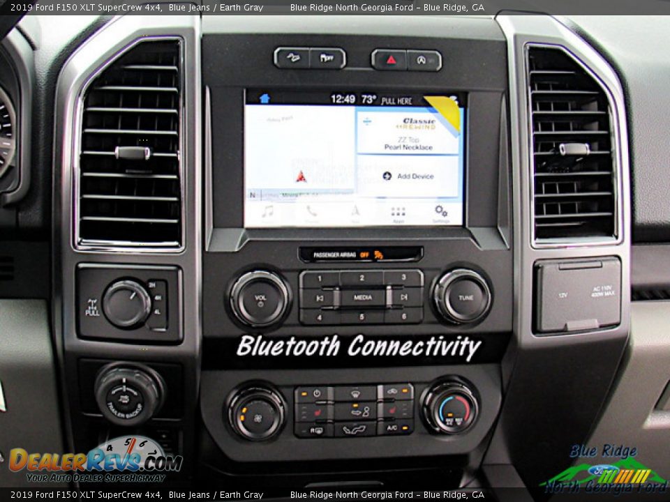 2019 Ford F150 XLT SuperCrew 4x4 Blue Jeans / Earth Gray Photo #15