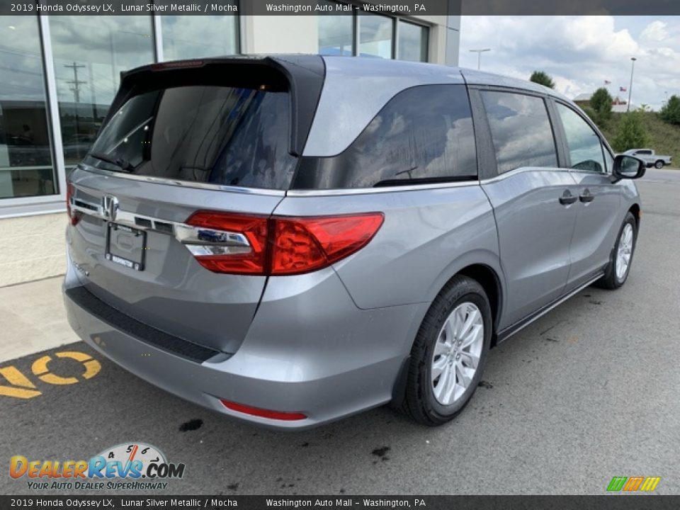 2019 Honda Odyssey LX Lunar Silver Metallic / Mocha Photo #7