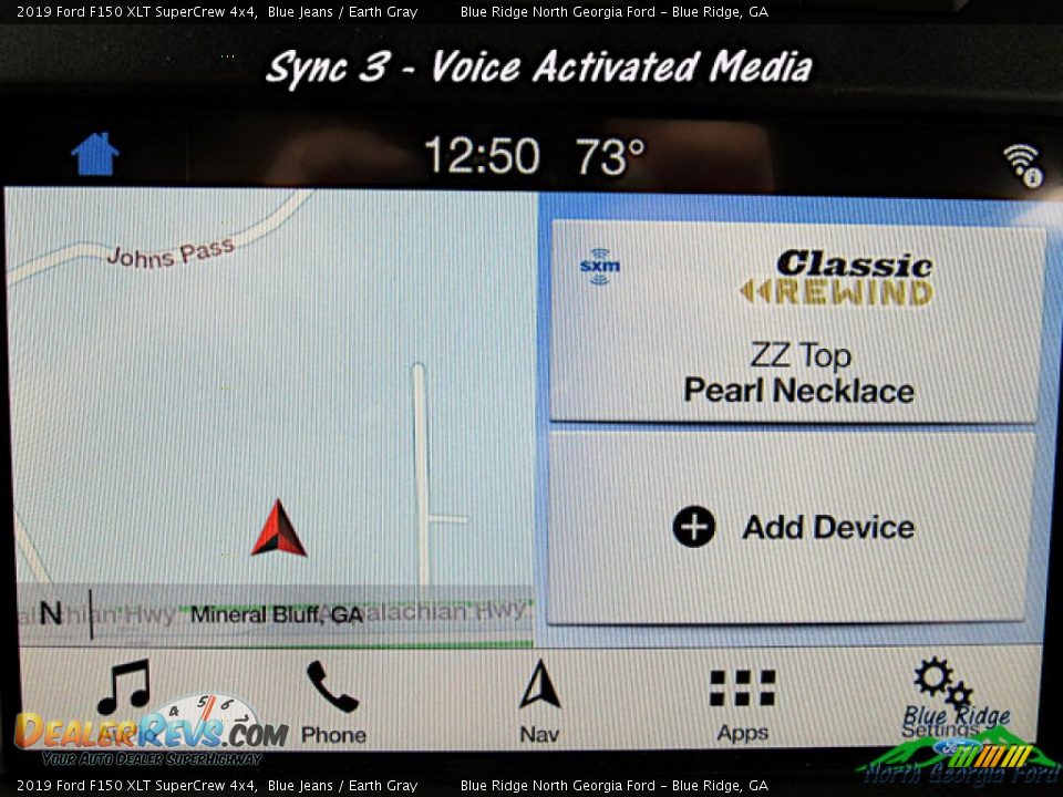 2019 Ford F150 XLT SuperCrew 4x4 Blue Jeans / Earth Gray Photo #16