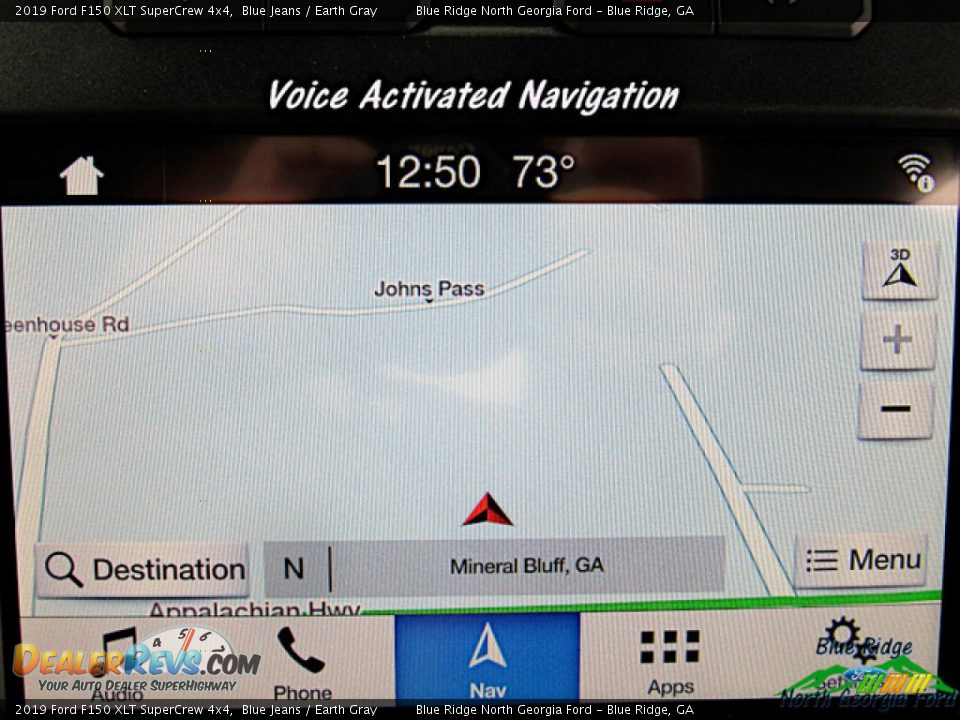 2019 Ford F150 XLT SuperCrew 4x4 Blue Jeans / Earth Gray Photo #17