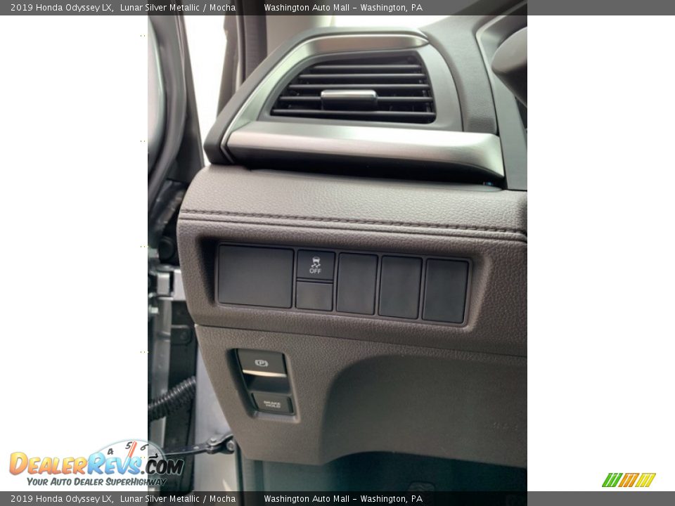 2019 Honda Odyssey LX Lunar Silver Metallic / Mocha Photo #12