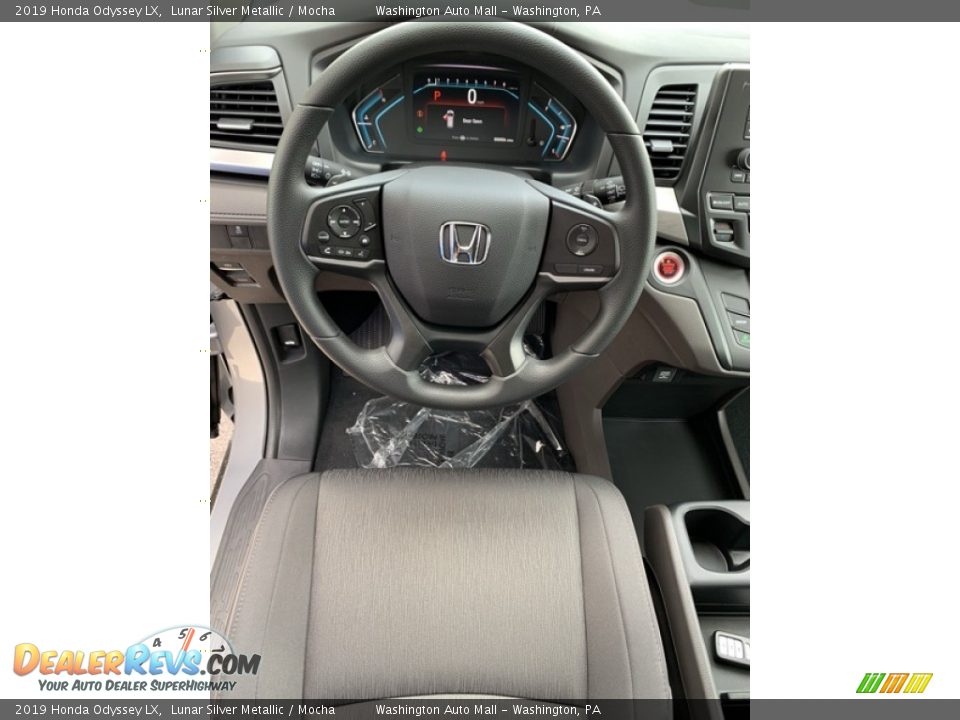 2019 Honda Odyssey LX Lunar Silver Metallic / Mocha Photo #13