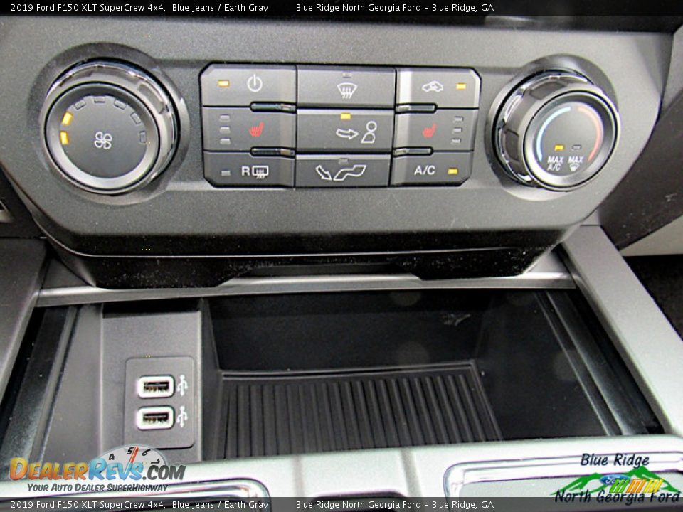 2019 Ford F150 XLT SuperCrew 4x4 Blue Jeans / Earth Gray Photo #19