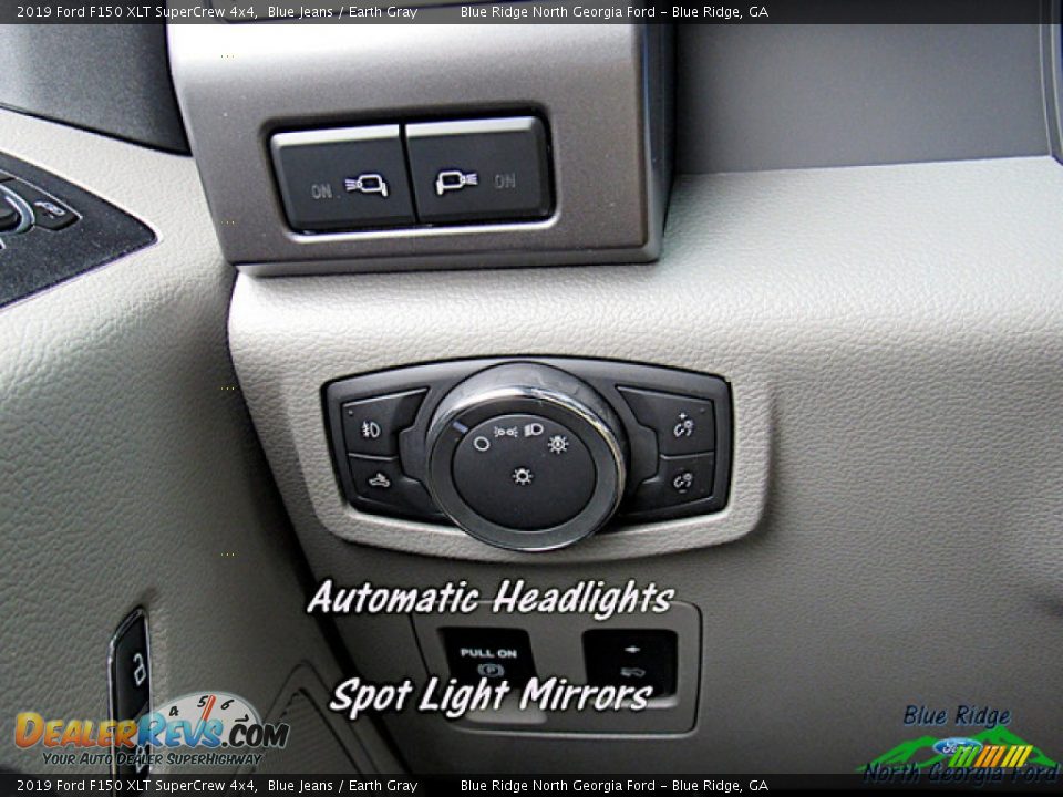 2019 Ford F150 XLT SuperCrew 4x4 Blue Jeans / Earth Gray Photo #21
