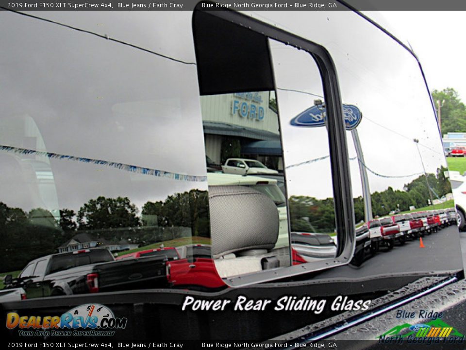 2019 Ford F150 XLT SuperCrew 4x4 Blue Jeans / Earth Gray Photo #23