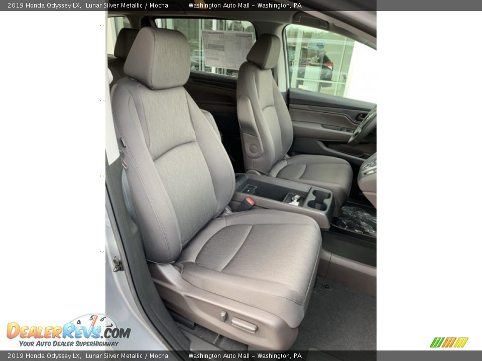 2019 Honda Odyssey LX Lunar Silver Metallic / Mocha Photo #26