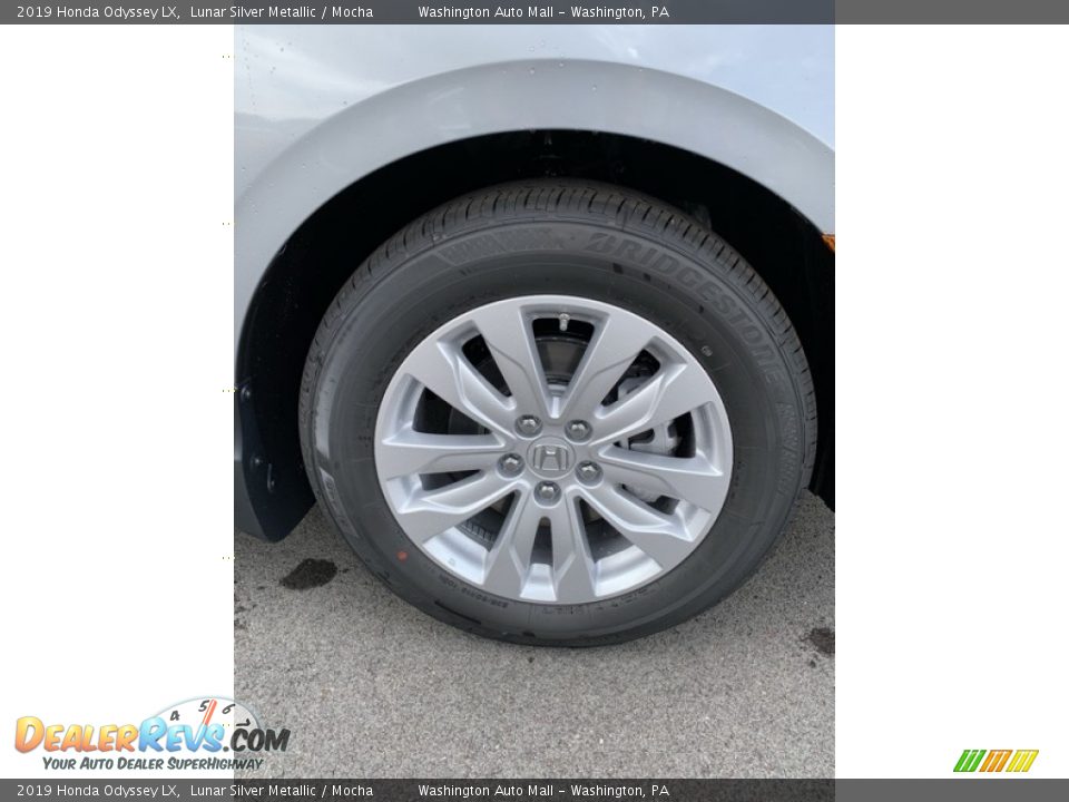 2019 Honda Odyssey LX Lunar Silver Metallic / Mocha Photo #28