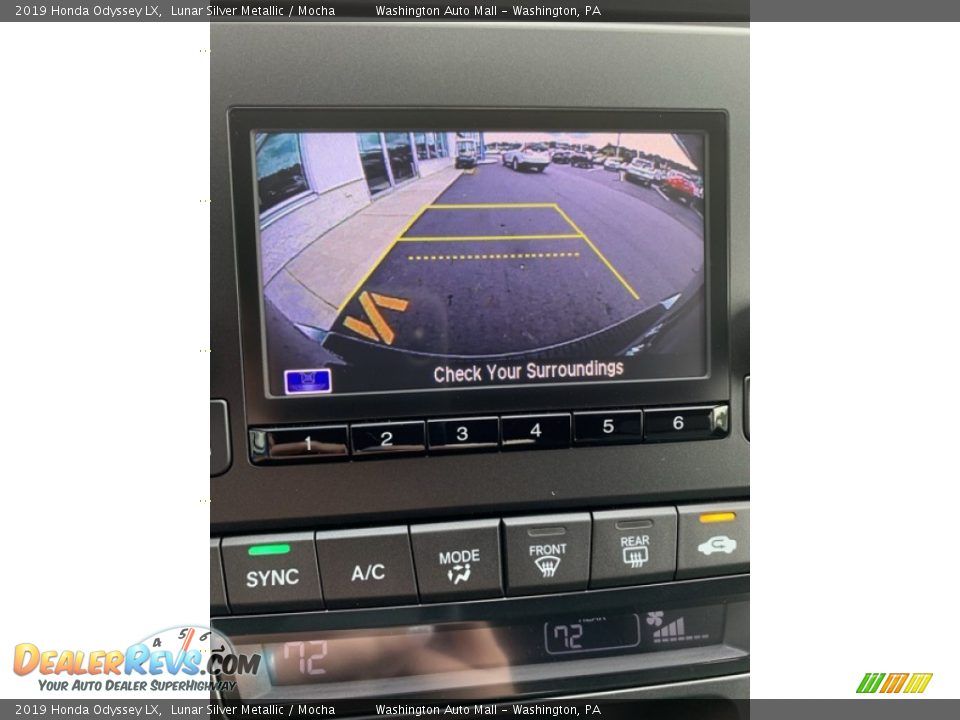 2019 Honda Odyssey LX Lunar Silver Metallic / Mocha Photo #31