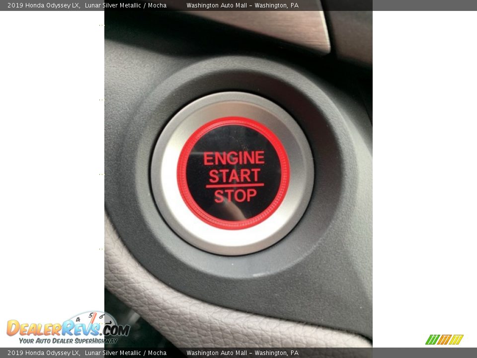 2019 Honda Odyssey LX Lunar Silver Metallic / Mocha Photo #34