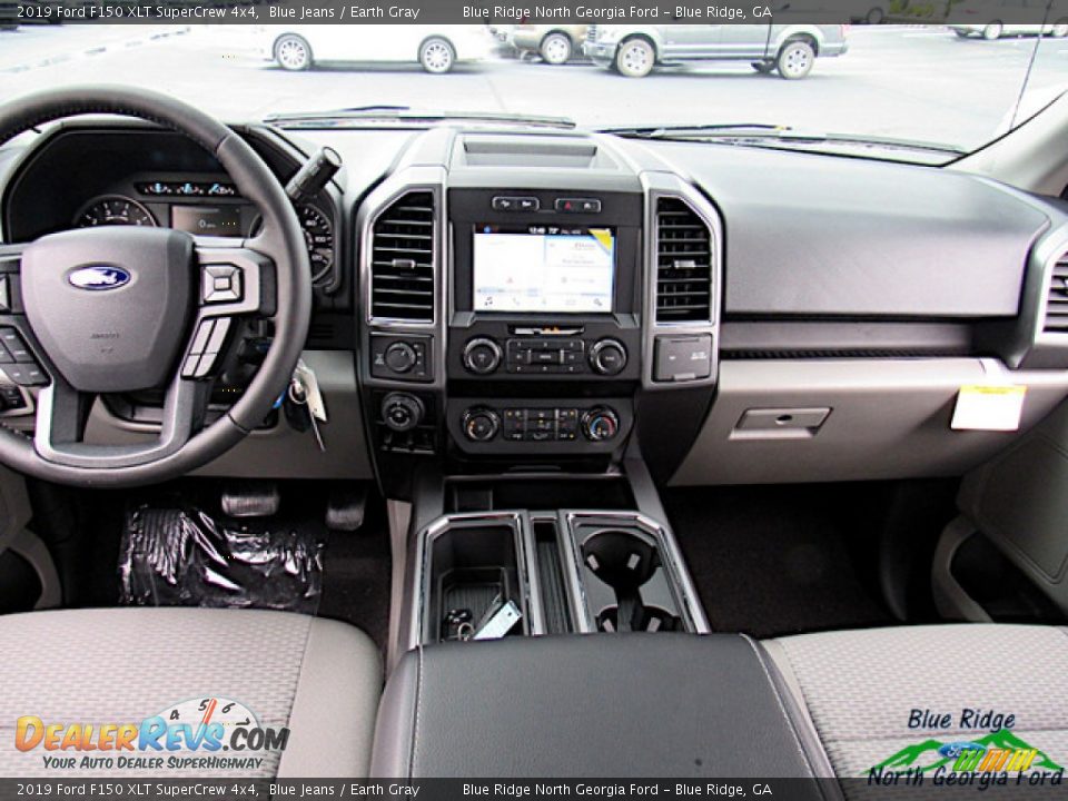 2019 Ford F150 XLT SuperCrew 4x4 Blue Jeans / Earth Gray Photo #27