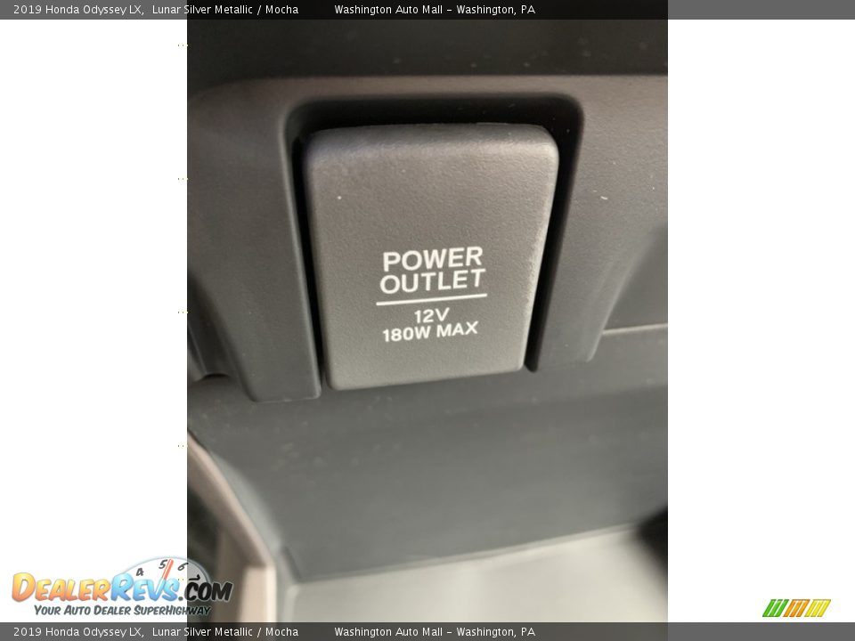 2019 Honda Odyssey LX Lunar Silver Metallic / Mocha Photo #35