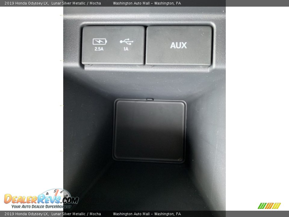 2019 Honda Odyssey LX Lunar Silver Metallic / Mocha Photo #36