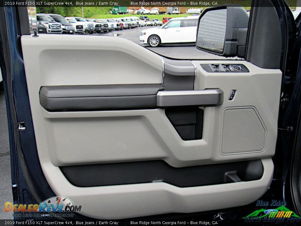 2019 Ford F150 XLT SuperCrew 4x4 Blue Jeans / Earth Gray Photo #30
